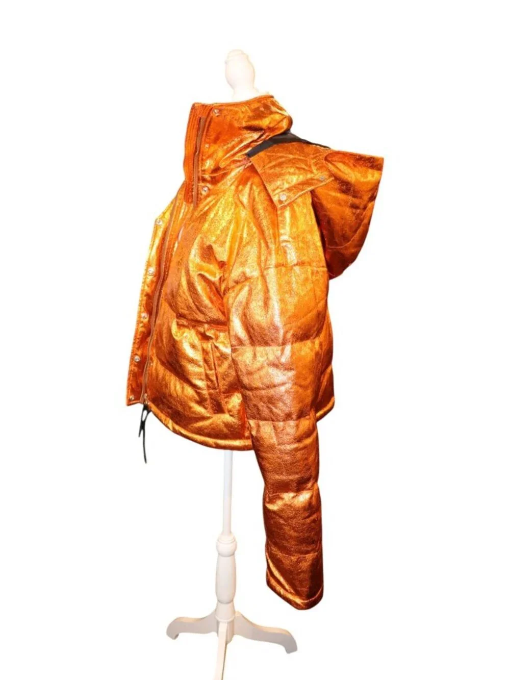 Ron Louis R/L Bubble Jacket (Orange), Large